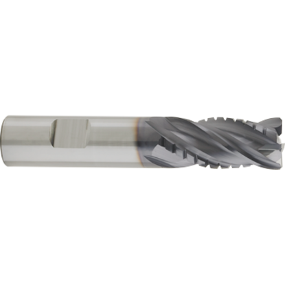 Picture of GORILLA MILL GMHX10R4190	 DIA 1" SH 1.00 LOC 1.7500 OAL 4.00 End Mill Carbide TiAlN Single End Corner Radius 0.1900 4.83MM SASQUATCH