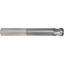 Picture of GORILLA MILL GMNR34R40604.125	 DIA 3/4" SH 0.7500 LOC 1.00 OAL 6.00 End Mill Carbide TiAlN Single End Corner Radius 0.0600 1.52MM