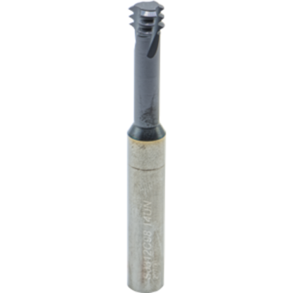 Picture of CARMEX MTS0312C98 14 UN Thread Mill 14.00TPI 0.30 Dia 0.98 Neck 0.31 Shank Internal 3 Flute 2xD1 AlTiN