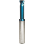 Picture of CARMEX MTS10092C30 1.75 MJ Thread Mill 1.75TPI 0.36 Dia 1.18 Neck 0.39 Shank Internal 3 Flute AlTiN