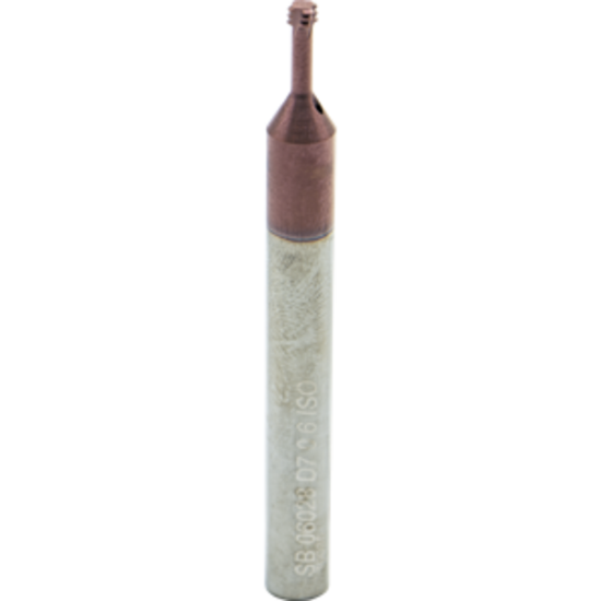 Picture of CARMEX MTSB 06028 D7 0.6 ISO Thread Mill M3.5 0.60MM 0.11 Dia 0.30 Neck 0.23 Shank Internal 4 Flute 2xD1 AlTiN
