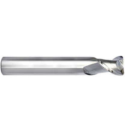 Picture of GORILLA MILL GMA10R2090	 DIA 1" SH 1.00 LOC 1.50 OAL 4.00 End Mill Standard Flute Variable Helix Carbide Uncoated Single End Corner Radius 0.0900 2.29MM SILVERBack