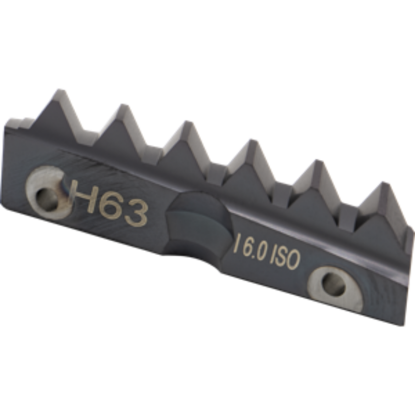Picture of CARMEX H63 I 6.0 ISO MT7 Indexable Thread Mill Insert 6.00MM TiAlN Coating H6 Size