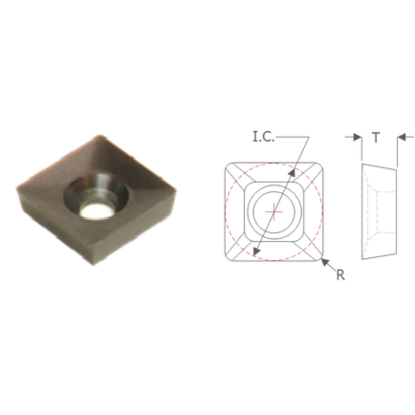 Picture of K-Tool SPEB-322P X40 Milling Insert Square