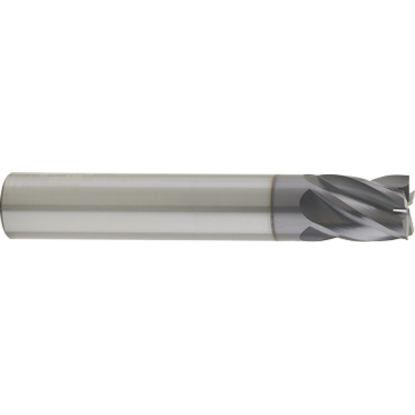 Picture of GORILLA MILL GM34F5	 DIA 3/4" SH 0.7500 LOC 1.50 OAL 4.00 End Mill Standard Flute Variable Helix Carbide TiAlN Single End Square Sharp