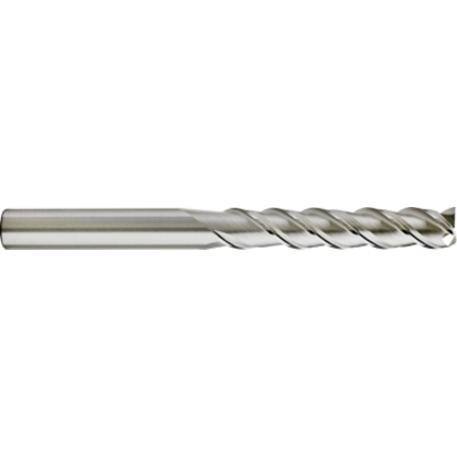 Picture of GORILLA MILL GMA10F3	 DIA 1" SH 1.00 LOC 1.50 OAL 4.00 End Mill Standard Flute Variable Helix Carbide Uncoated Single End Square Sharp SILVERBack