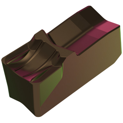 Picture of CERATIZIT LX E10.00N0.80-M2 CTCP335 Cut Off & Grooving Grooving Insert Clamp Down 0.031 Corner Radius TiCN + Al2O3