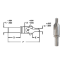 Picture of LINK 55-L2-195 5/16 English 82D SED HSS Screw Countersink