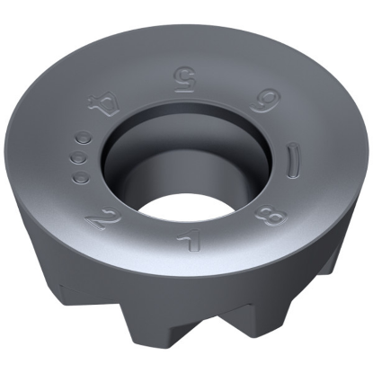 Picture of CERATIZIT RPNX 1605M8SN-F50 CTPP235 Milling Insert Round 0.315 Corner Radius TiAlTaN