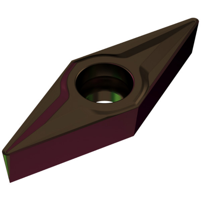 Picture of CERATIZIT VCGT331EN-CF05 CTEP110 Turning Insert 35.0° 0.016 Corner Radius TiCN + Al2O3