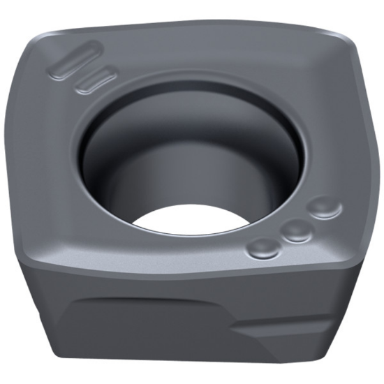 Picture of CERATIZIT XPLX 060305SR-M50 CTPP225 Milling Insert Square 0.019 Corner Radius TiAIN + TiN