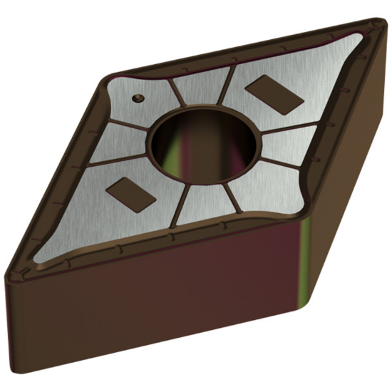 Picture of CERATIZIT DNMG441EN-TFQ CTEP110 Turning Insert 55.0° Negative 0.016 Corner Radius TiCN + Al2O3