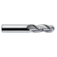 Picture of ICE-ECO-0421875-3-25-0875-BN-RND-TiALN-R DIA 27/64 SH 0.4375 LOC 0.8750 OAL 2.50 End Mill Standard Flute Standard Helix Carbide TiAlN Single End Ball Nose Blue