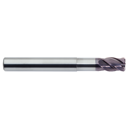 Picture of M.A. FORD 15878700R012N5A DIA 20MM SH 0.7874 LOC 1.1811 OAL 5.9055 End Mill Standard Flute Variable Helix Carbide AlTiN Single End Corner Radius 0.3000 7.62MM TuffCut DM®