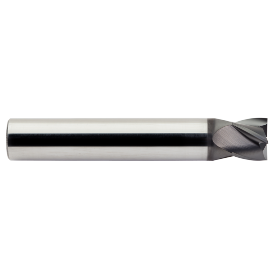 Picture of M.A. FORD 163S250R.030N5GX DIA 1/4 SH 0.2500 LOC 0.3750 OAL 4.00 End Mill Standard Flute Standard Helix Carbide Gemx Single End Corner Radius 0.0300 0.76MM TuffCut® GP