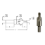 Picture of LINK 70-L3-383 8MM Metric 90D SED HSS Screw Countersink