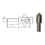 Picture of LINK 91-CO-561 1/2 OD 82° 6-Flute Cobalt Countersink