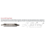 Picture of LINK CO-TN-003 2R Type DED Cobalt Center Drill , TIN Coated