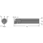 Picture of EVEREDE Tool SE5010L Trigon Boring Bar Dia0.1875 Positive 0.1870 4.75MM Cutter Dia