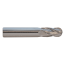 Picture of M.A. FORD 14087500T DIA 7/8 SH 0.8750 LOC 1.50 OAL 4.00 End Mill Standard Flute Standard Helix Carbide TiN Single End Ball Nose TuffCut® GP