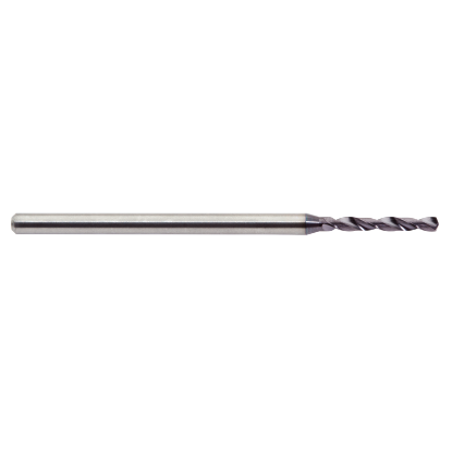 Picture of M.A. FORD MXDCRM0170A Carbide Drill Coolant Thru Carbide 138° 0.066 Dia 0.118 Shank 2.244 OAL 2 Flute 0.512 Flute Length Carbide AlTiN