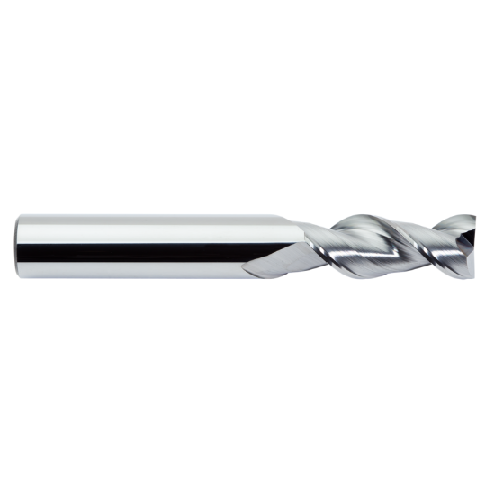 Picture of M.A. FORD 13610000R.015 DIA 1 SH 1.00 LOC 1.2500 OAL 4.00 End Mill Standard Flute High Helix Carbide Uncoated Single End Corner Radius 0.0150 0.38MM TuffCut® AL
