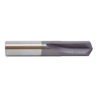 Picture of M.A. FORD 200S25000A Spot Drill Solid Carbide 145° 0.250 Dia 0.250 Shank 2.000 OAL 2 Flute 0.750 Flute Length Carbide AlTiN