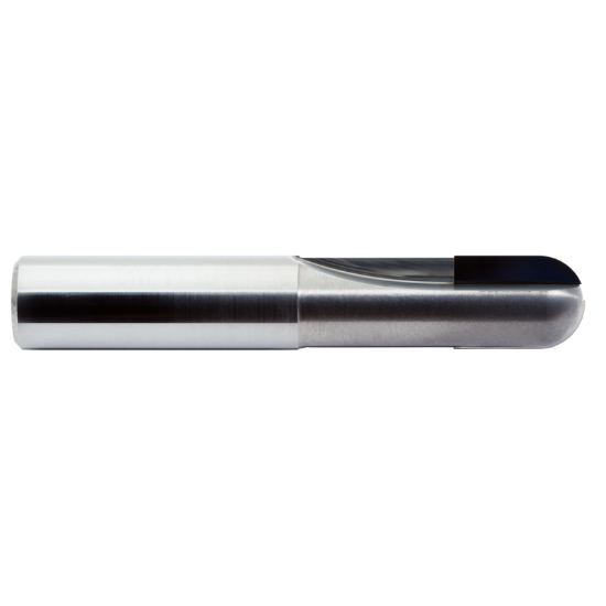 Picture of M.A. FORD DE2B6250 DIA 5/8 SH 0.6250 LOC 0.8750 OAL 3.50 End Mill Standard Flute Standard Helix PCD Uncoated Single End Ball Nose