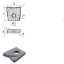 Picture of LMT FETTE WPB 08 CF 10 LCN10M Milling Insert Back Draft