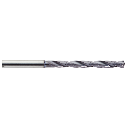 Picture of M.A. FORD CXDCLM1070AP Carbide Drill Coolant Thru Carbide 140° - 142° 0.421 Dia 0.472 Shank 6.102 OAL 2 Flute 4.173 Flute Length Carbide AlTiN