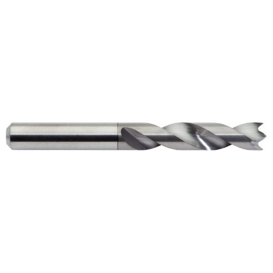 Picture of M.A. FORD 20750000CE Carbide Drill Solid Carbide Spur 0.500 Dia 0.500 Shank 3.750 OAL 2 Flute 2.125 Flute Length Carbide CERAedge®