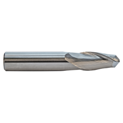 Picture of M.A. FORD 15086620 DIA 22MM SH 0.8661 LOC 1.5748 OAL 4.0157 End Mill Standard Flute Standard Helix Carbide Uncoated Single End Ball Nose TuffCut® GP