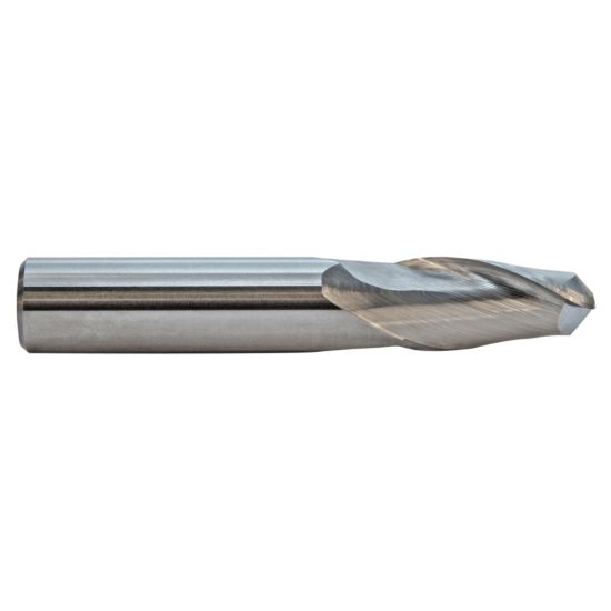 Picture of M.A. FORD 15086620 DIA 22MM SH 0.8661 LOC 1.5748 OAL 4.0157 End Mill Standard Flute Standard Helix Carbide Uncoated Single End Ball Nose TuffCut® GP