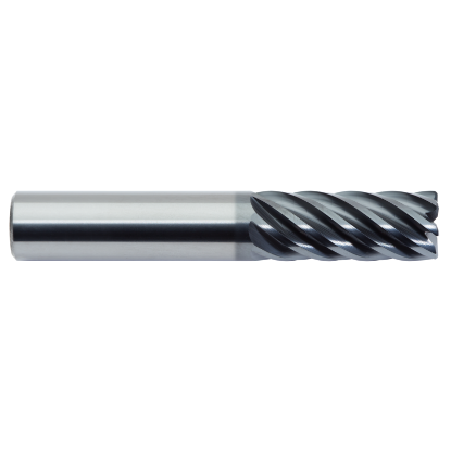 Picture of M.A. FORD 18010017B DIA 1 SH 1.00 LOC 1.50 OAL 4.00 End Mill Standard Flute Standard Helix Carbide AlTiN Single End Corner Radius 0.0900 2.29MM TuffCut® XR7