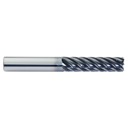 Picture of M.A. FORD 180XS6256B DIA 5/8 SH 0.6250 LOC 3.00 OAL 5.00 End Mill Carbide AlTiN Single End Corner Radius 0.0600 1.52MM TuffCut® XR7