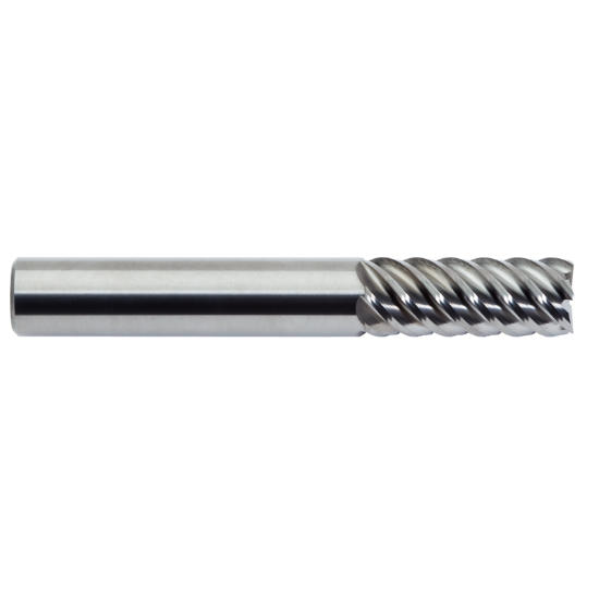 Picture of M.A. FORD 11337500R.020 DIA 3/8 SH 0.3750 LOC 0.8750 OAL 2.50 End Mill Standard Flute High Helix Carbide Uncoated Single End Corner Radius 0.0200 0.51MM TuffCut® SS