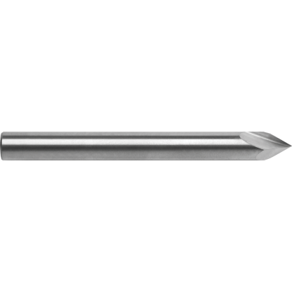 Picture of ROBBJACK ET2-02060 Plunge Tip Engraving Tool 0.02-in Tip, 0.25-in OD, 60° Incl. Angle, 2-in OAL