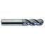 Picture of M.A. FORD 27931200B DIA 5/16 SH 0.3125 LOC 0.50 OAL 2.00 End Mill Standard Flute Variable Helix Carbide AlTiN Single End Ball Nose TuffCut® XT