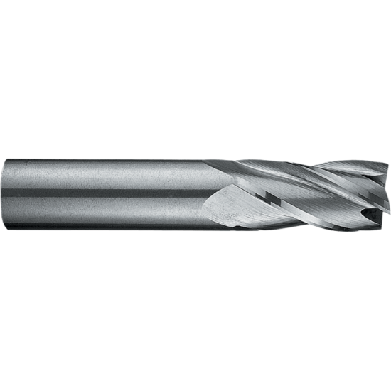 Picture of ROBBJACK MTS-401-12-DLC DIA 12MM SH 0.4724 LOC 0.6299 OAL 2.8740 End Mill Standard Flute Standard Helix Carbide DLC Single End Square Sharp