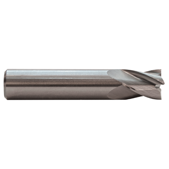 Picture of M.A. FORD 16309840R.012 DIA 2.50MM SH 0.1181 LOC 0.1969 OAL 1.496 End Mill Standard Flute Standard Helix Carbide Uncoated Single End Corner Radius 0.0118 0.30MM TuffCut® GP