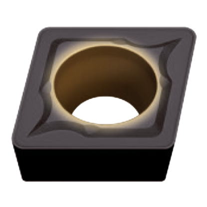 Picture of MITSUBISHI CCMT21.51MK MC5005 Turning Insert 80.0° Carbide 0.016 Radius