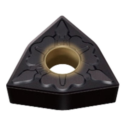 Picture of MITSUBISHI WNMG433LK MC5005 Turning Insert Trigon Carbide 0.047 Radius