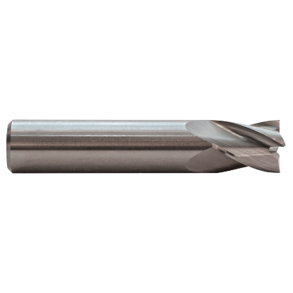 Picture of M.A. FORD 16314060R.010 DIA 9/64 SH 0.1875 LOC 0.3125 OAL 2.00 End Mill Standard Flute Standard Helix Carbide Uncoated Single End Corner Radius 0.0100 0.25MM TuffCut® GP