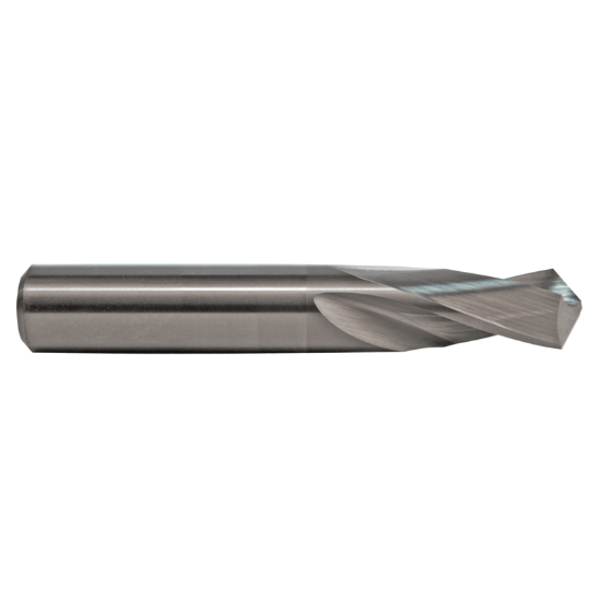 Picture of M.A. FORD 20675000A Carbide Drill Solid Carbide 118° 0.750 Dia 0.750 Shank 4.000 OAL 2 Flute 2.125 Flute Length Carbide AlTiN