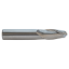 Picture of M.A. FORD 15001960T DIA 0.50MM SH 0.1181 LOC 0.0591 OAL 1.496 End Mill Standard Flute Standard Helix Carbide TiN Single End Ball Nose TuffCut® GP
