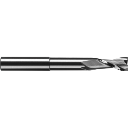 Picture of ROBBJACK EX-204-06 DIA 3/16 SH 0.1875 LOC 0.50 OAL 3.00 End Mill Standard Flute Standard Helix Carbide Uncoated Single End Square Sharp