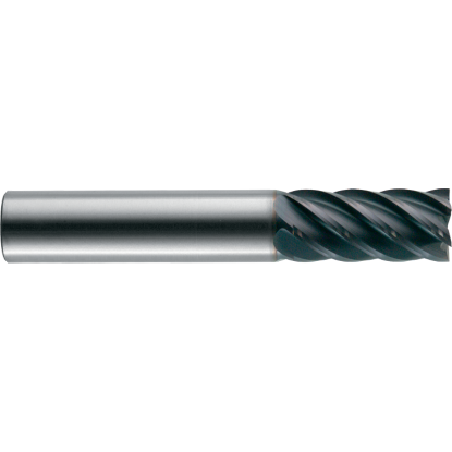 Picture of ROBBJACK ST-646-24-A DIA 3/4 SH 0.7500 LOC 1.50 OAL 4.00 End Mill Standard Flute Standard Helix Carbide AlTiN Single End Corner Radius 0.0110 0.28MM