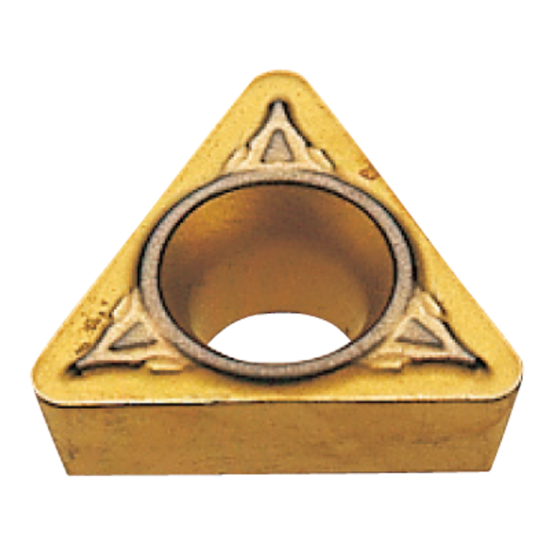 Picture of MITSUBISHI TPMH221SV MC6025 Turning Insert Triangle Carbide 0.016 Radius