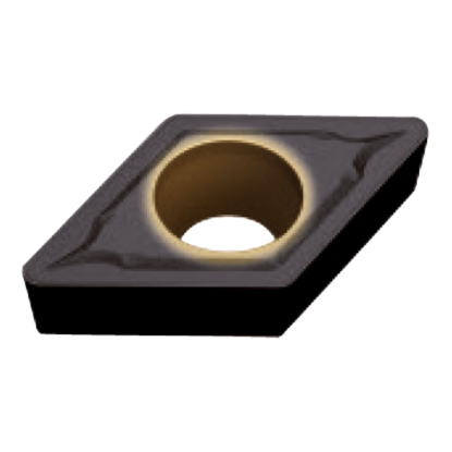 Picture of MITSUBISHI DCMT32.52MK MC5015 Turning Insert 55.0° Carbide 0.031 Radius
