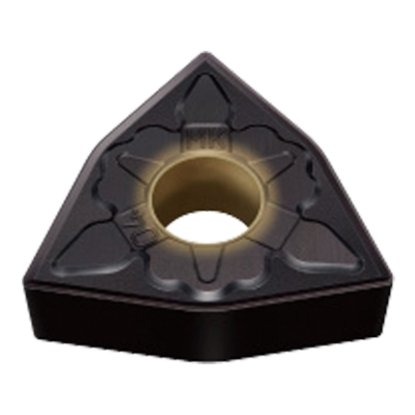 Picture of MITSUBISHI WNMG434MK MC5015 Turning Insert Trigon Carbide 0.063 Radius